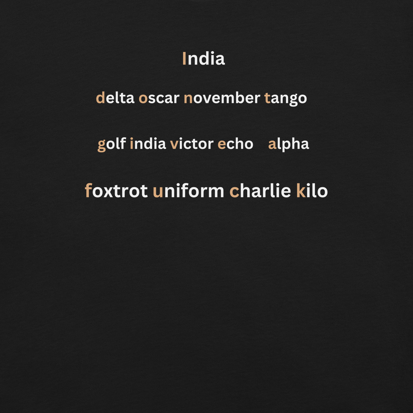 Gen X shirt Secret Code black logo variant by N.X. Originals