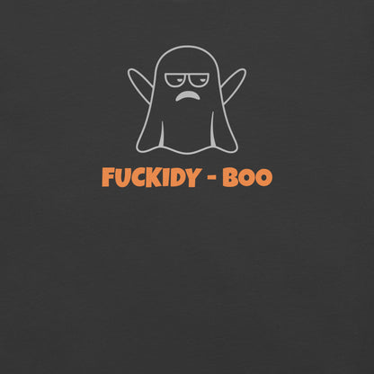 Gen X shirt fuckidy-BOO dark grey logo variant by N.X. Originals