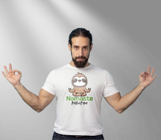 originals.jpg
Gen X shirt Namaste Motherf*cker Sloth by N.X. Originals – funny retro yoga parody